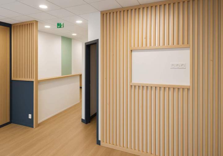 Pose de bardage intérieur Cluses