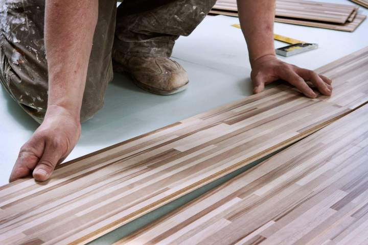 Pose de parquet Cluses